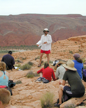 Class on San Juan River