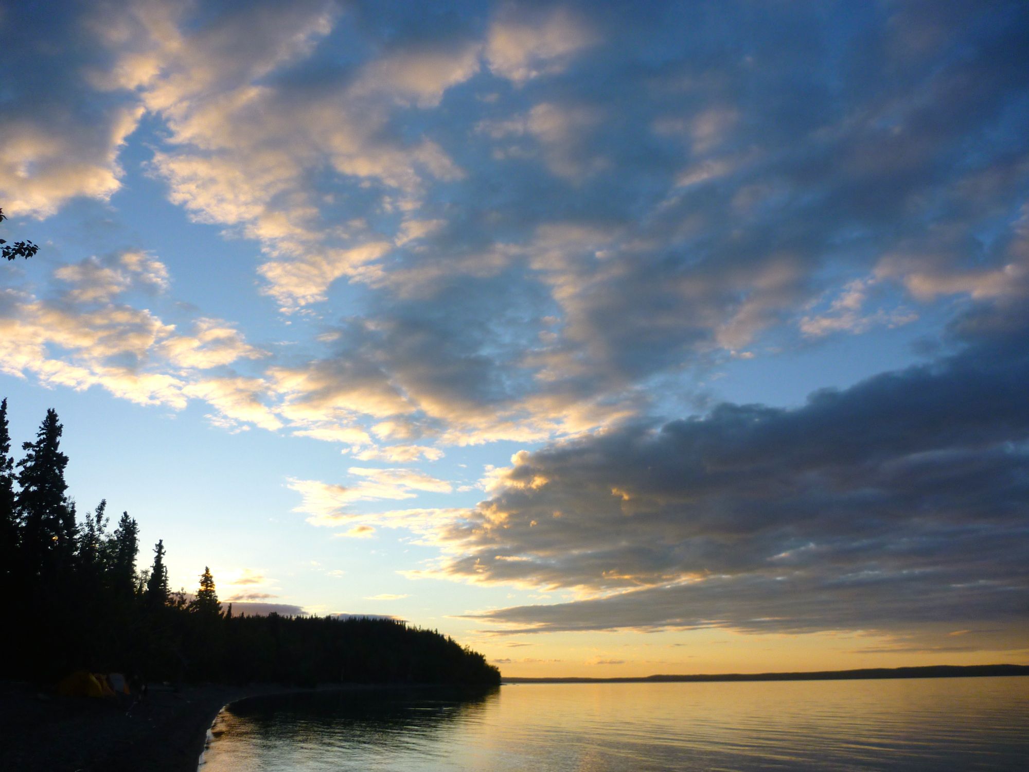 Sunset at Skilak Lake