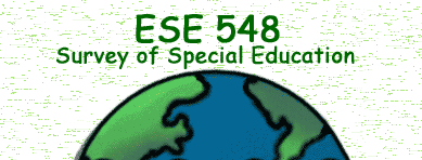 ESE548: Survey of Special Education
