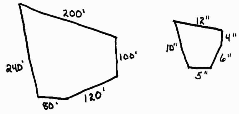 Scale Drawing Math