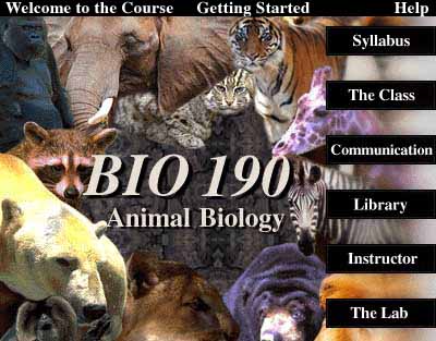 BIO190: Animal Biology.  Click links below