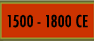 1500 - 1800