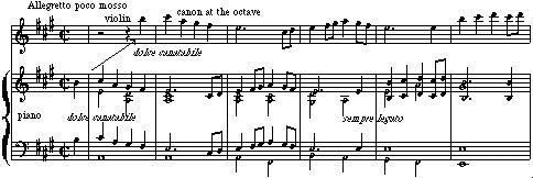 polyphonic homophonic genres csar sonata franck