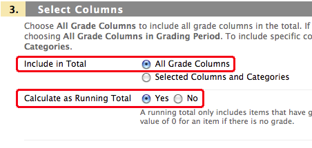 select columns