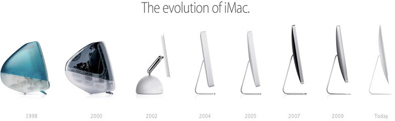 iMac evolution