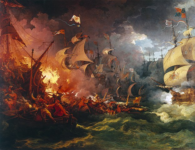 The End of the Spanish Armada