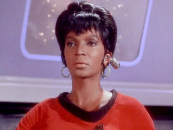 Lt. Uhura from Star Trek