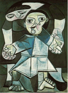 Picasso painting called First Steps